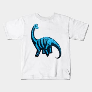 Skelly Blue Kids T-Shirt